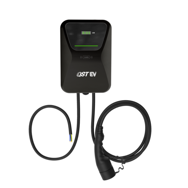 QSTEV-AI-FLS Type 2 22kW EV Home Intelligent Charging LED with DLM