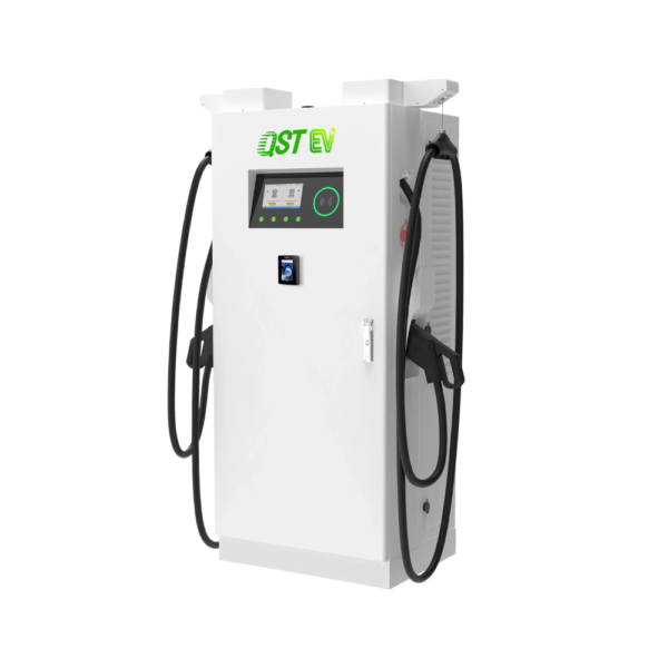 OSTEV-AI-DCBLK Fast DC charging (120 to 240kW) Double Gun with Fix balancing cable system, Safe, compact, and user-friendly.