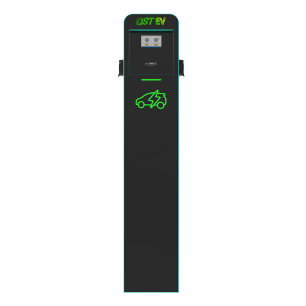 QSTEV-AI-CDRDT Twin Pedestal Public Series  EV AC charger - Image 2