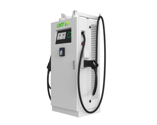 OSTEV-AI-BLCB Fast DC charging (120 to 240kW) Double Gun with balancing cable system, Safe, compact, and user-friendly.